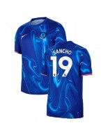 Chelsea Jadon Sancho #19 Domácí Dres 2024-25 Krátký Rukáv